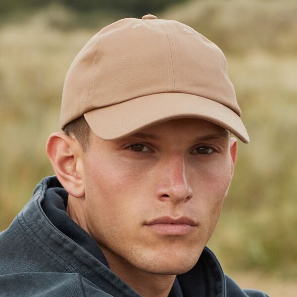 Beechfield Organic Cotton 6 Panel Dad Cap Thumbnail