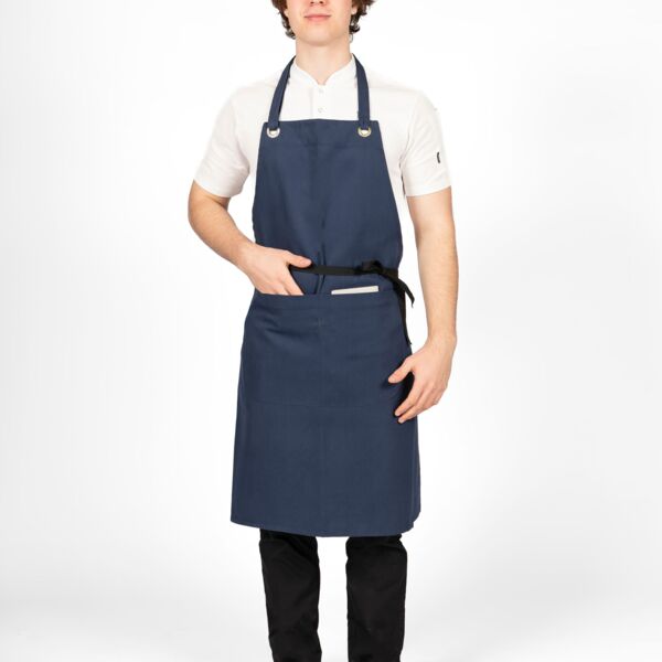 Canvas Bib Apron With Pocket Thumbnail