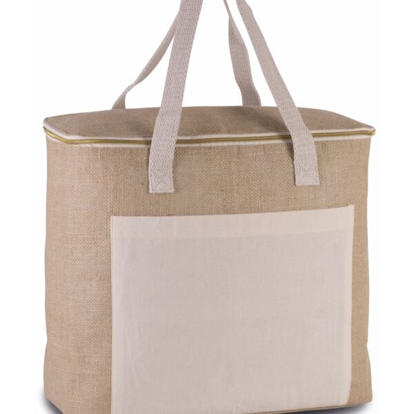 Kimood Large Jute Cool Bag Thumbnail