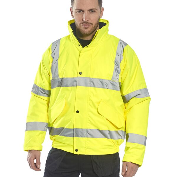 Copy of Portwest Hi-Vis Bomber Jacket Thumbnail